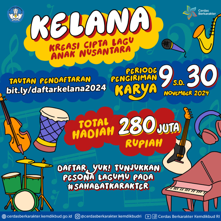 Kreasi Cipta Lagu Anak Nusantara: Menguatkan Karakter Anak Indonesia Lewat Lagu Anak