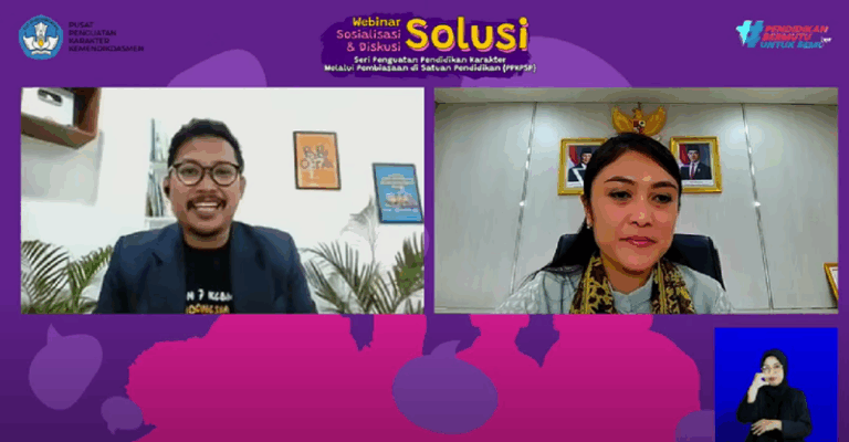 Webinar Nasional: Diseminasi Buku Panduan 7 Kebiasaan Anak Indonesia Hebat dan Evaluasi Penguatan Pendidikan Karakter di Sekolah